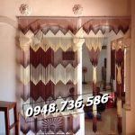 Rèm cửa phòng thờ hạt gỗ hạt nhựa tại Bình Định