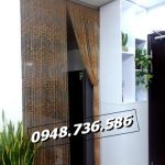 Rèm cửa phòng thờ hạt gỗ hạt nhựa tại Nam Định
