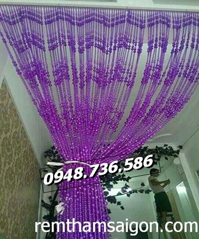 Mành hạt gỗ hạt nhựa tại Dĩ An