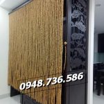 Rèm mành phòng thờ hạt gỗ hạt nhựa tại Bình Chánh