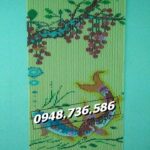 Rèm mành phòng thờ hạt gỗ hạt nhựa Tân Uyên